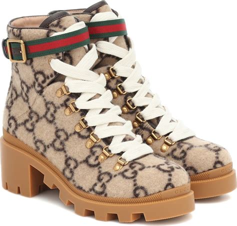 women gucci gg wool ankle|Gucci designer ankle boots.